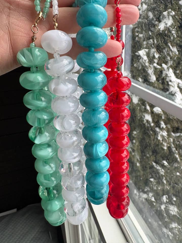 The Emily Candy Bead Neclace for wholesale by Little Luxe Charm Co.