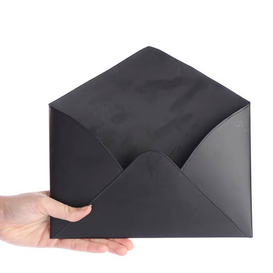 Factory Direct Craft - Wholesale Bath Soap Dish - Metal Enamelware Envelope Wall Pocket - Select Color 7