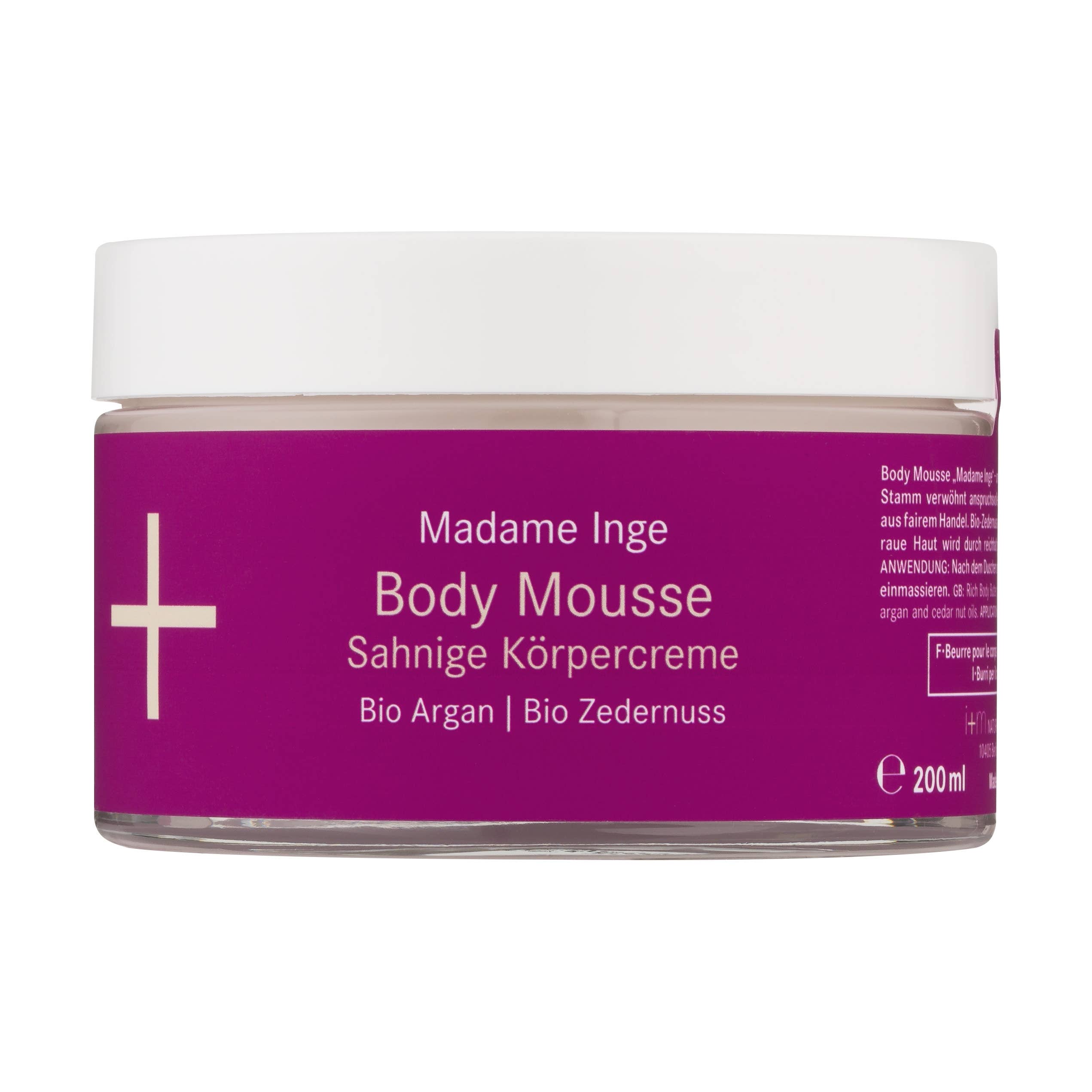 i+m Naturkosmetik Berlin - Vente Crème/lotion pour le corps - Madame Inge Body Mousse - Soin corporel luxueux0