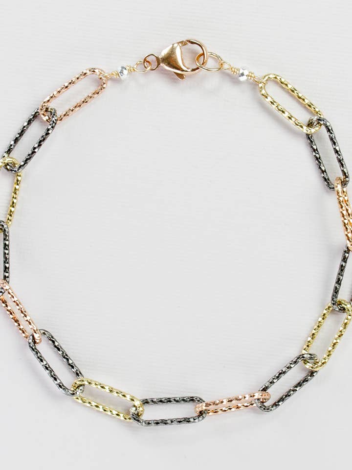 Pulseira Harmonia Metálica por atacado de Monsieur Pamplemousse