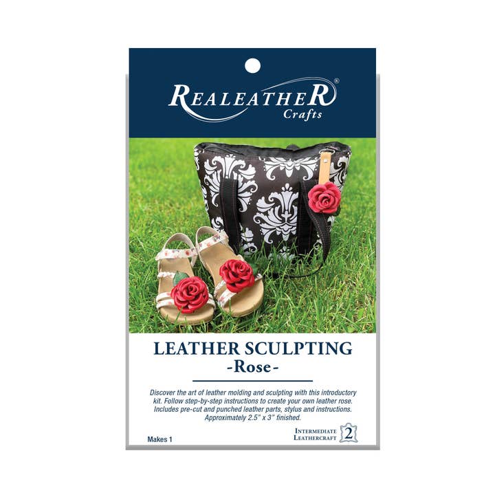 Natural Rose Leather Sculpting Kit for wholesale on Faire