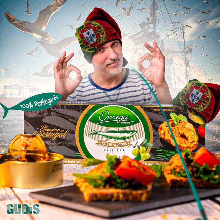 Gudis - Vendita all'ingrosso Pesce in scatola - Paté di sardine con olive