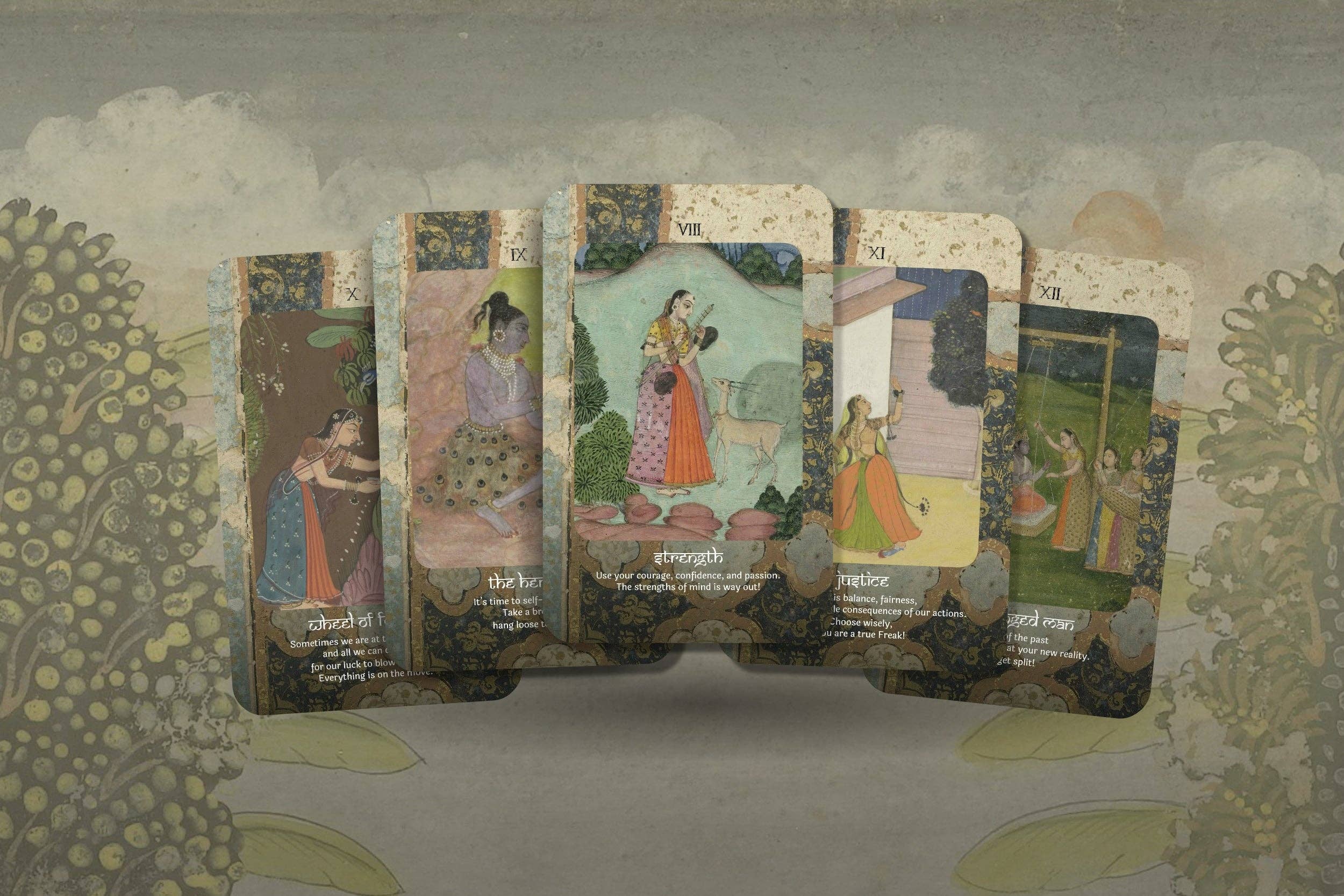 Ibiza Tarot USA - Venta al por mayor Cartas del tarot - Tarot indio antiguo - Arcanos mayores0