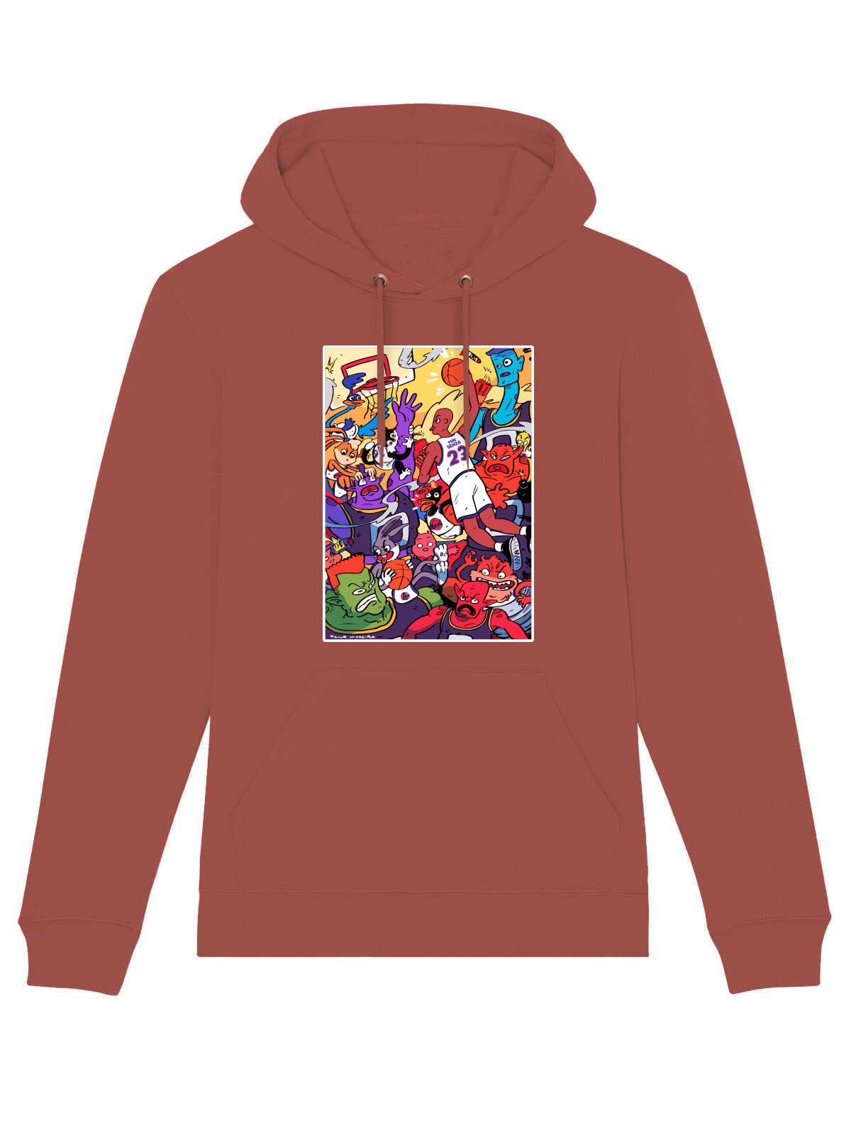 #MAISENZA – Großhandel Sweatshirt mit Grafikdruck – Unisex – Hoodie - Space Jordan von #MAISENZA3