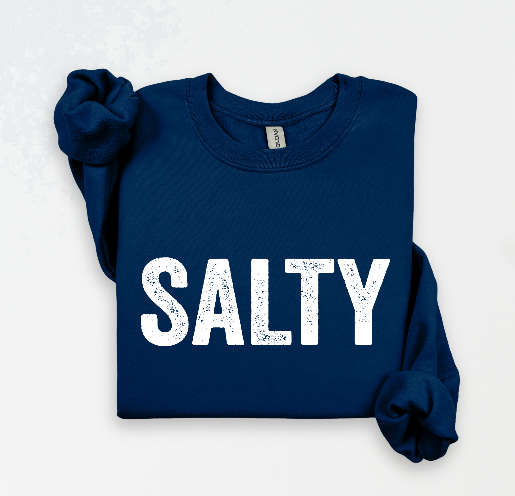 Three Girls Shop - Wholesale Graphic Sweatshirt - Women's - SALTY Fleece Graphic Sweatshirt  10