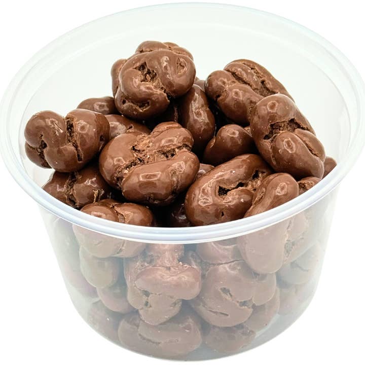 MILK CHOCOLATE WALNUTS 10oz for wholesale by Martin's Country Store LLC