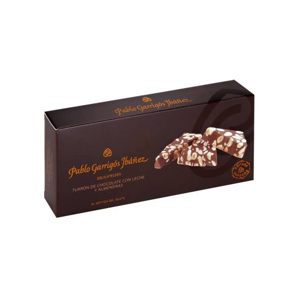 PABLO GARRIGÓS IBÁÑEZ - Wholesale Nougat - Milk Chocolate and Almond Nougat Delicatessen