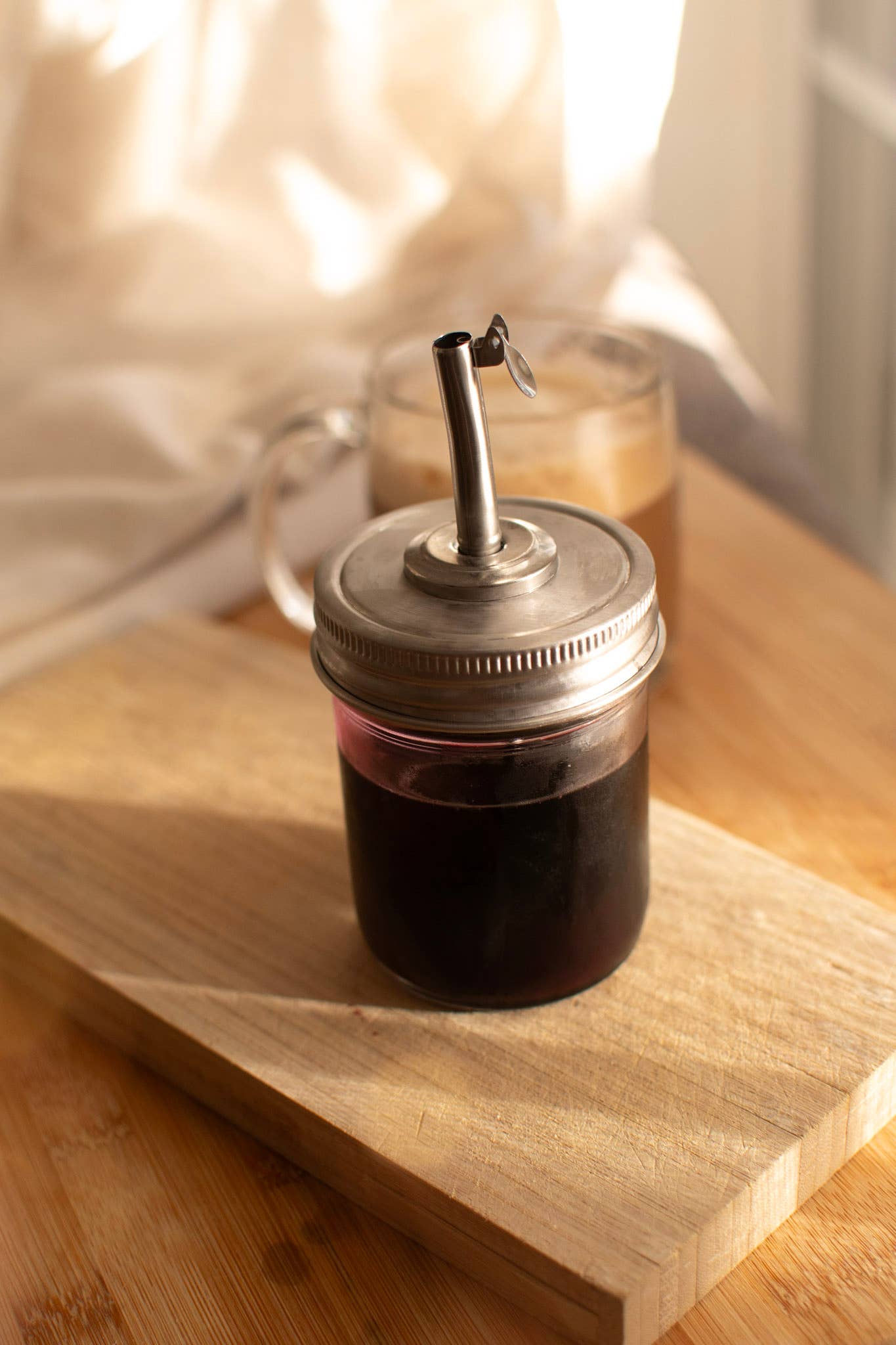 Zefiro - Vendita all'ingrosso Dispenser olio/aceto - Mason Jar - Beccuccio con chiusura automatica8