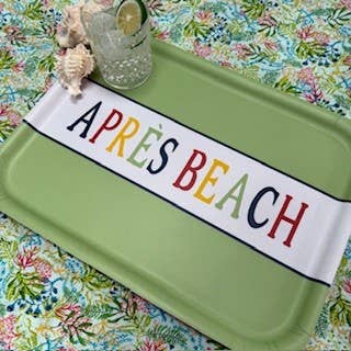 The Muddy Dog – wholesale Decorative tray – Cape Cod Forever! Serving Tray: Three Sizes4