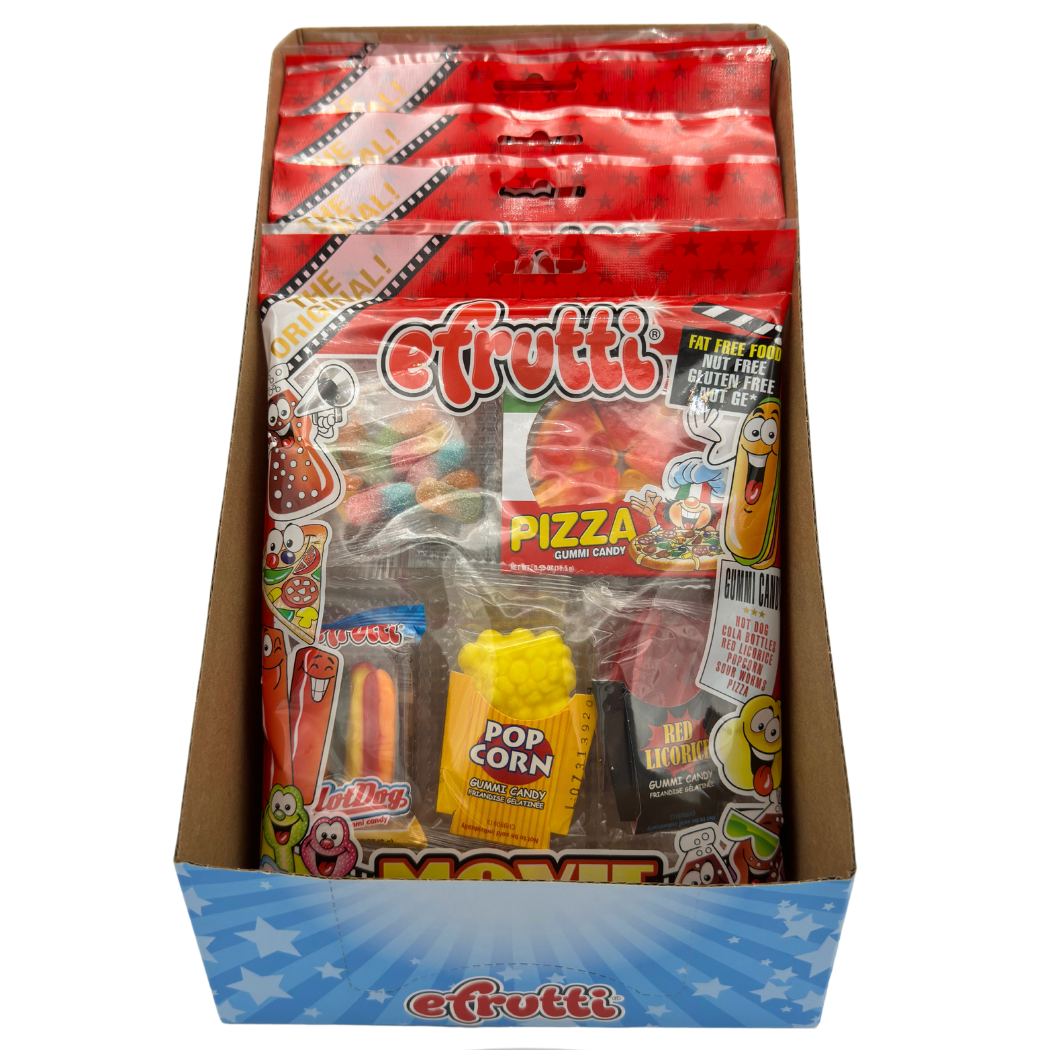 Martin's Country Store LLC - Wholesale Retailer Sample - Food & Drink - Gummy- (Efrutti) Movie Bag 12ct3