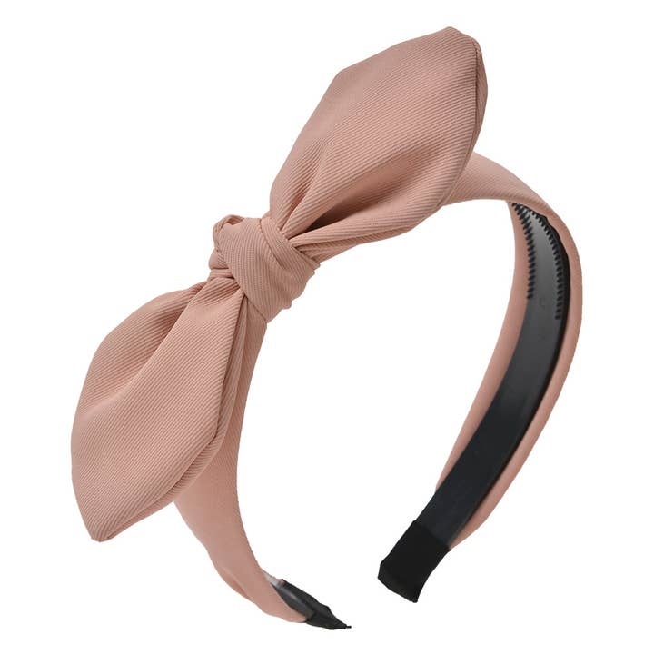 JZHB0114P Headband Women Pink Synthetic Headbands for Women for wholesale by Clayre & Eef