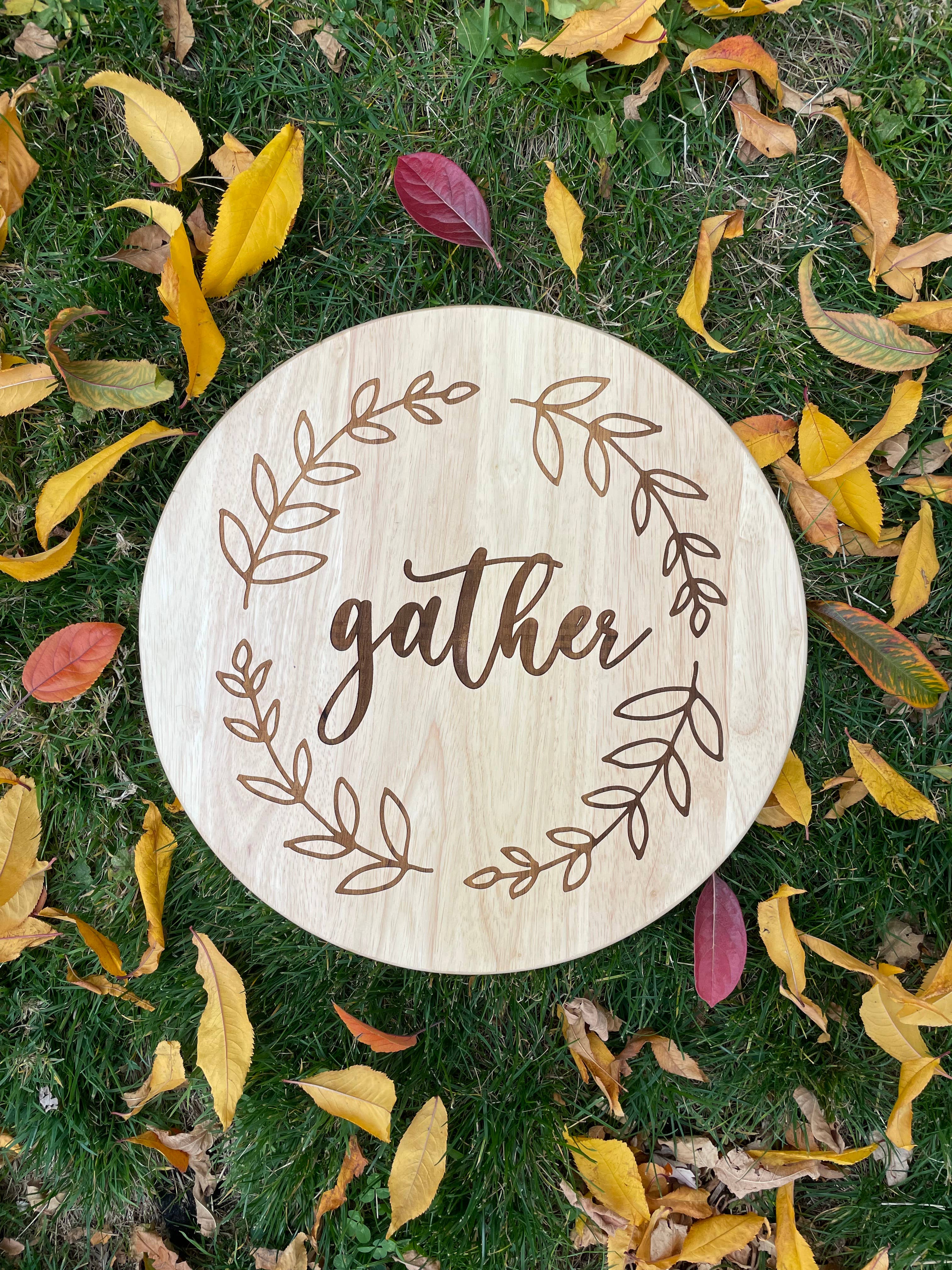 Wood & Ash - Wholesale Lazy Susan - Gather Lazy Susan2