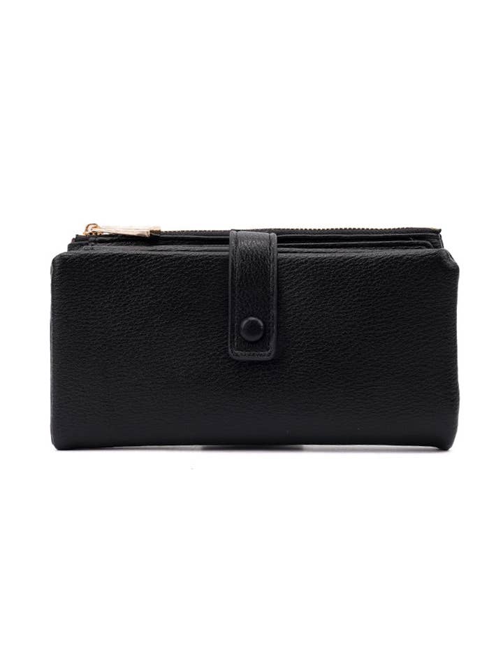 Reißverschluss-Geldbörse mit mehreren Kartenfächern und Fächern für den Großhandel von Ellas Trading