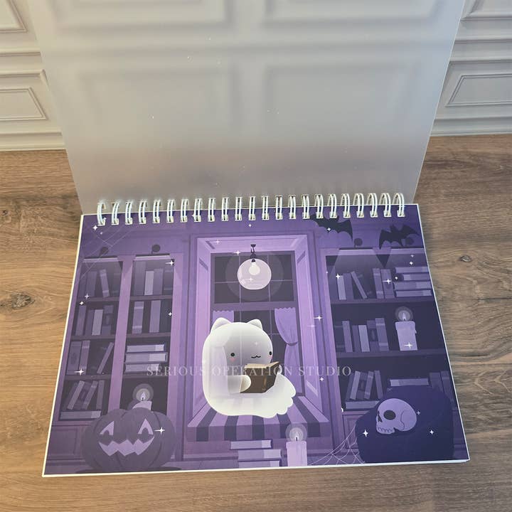 SeriousOperationStudio - Wholesale Sticker - Cozy Cat Nook Series Reusable Sticker Books1