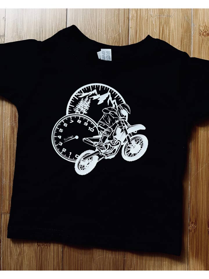 Rustic Girls - Wholesale Screen Printed T-Shirt - Kids - Dirt Bike Baby & Kids T-shirt