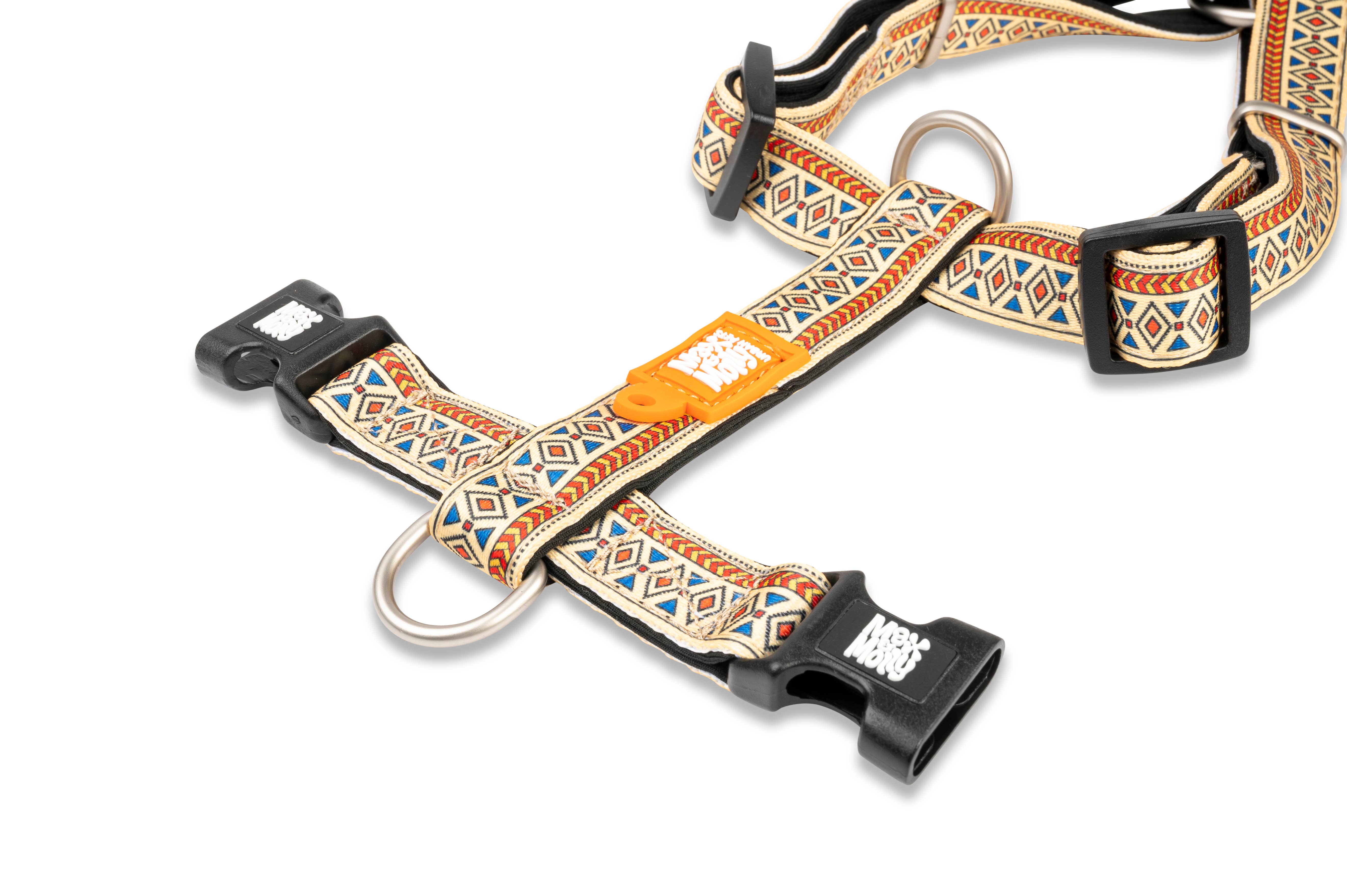 Max & Molly - Vente Harnais – chien - Harnais en H pour chien - Ethnic1