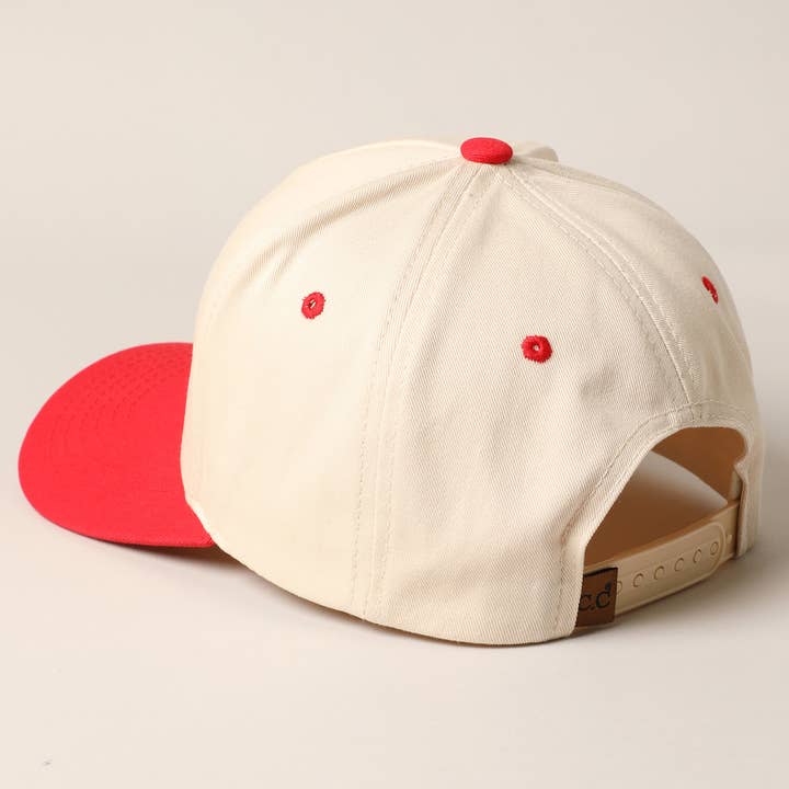 RED RED TEXAS- Upside Down Trucker Baseball Cap for wholesale on Faire4