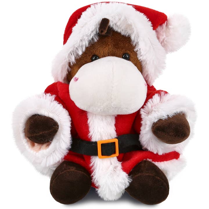 Peluche Pai Natal - 6" Peluche - Cavalo por atacado de Cota Global