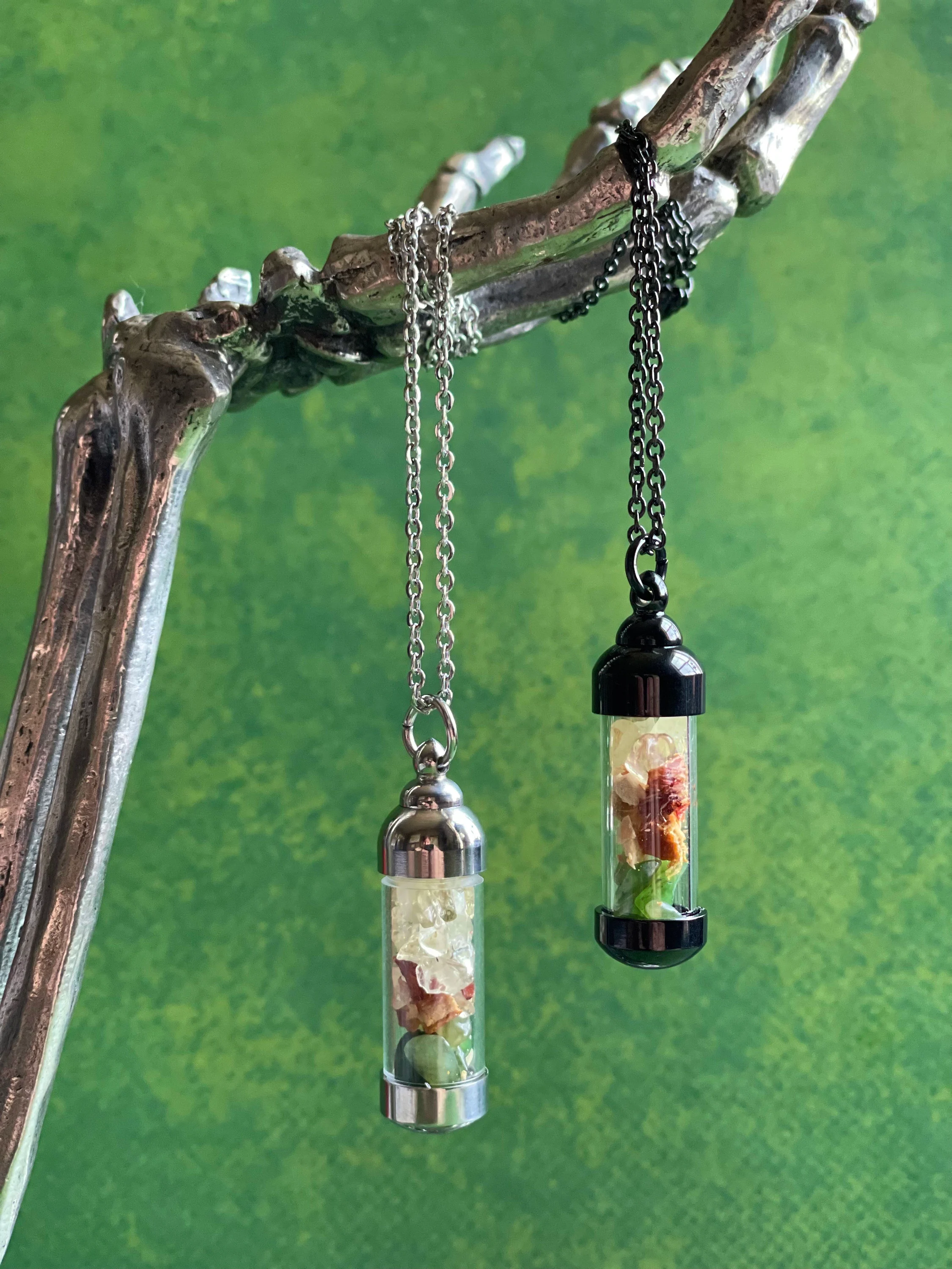 Vampire Unicorns - Vente Colliers à pendentif - Collier de Sort d'Intention / Envoûter le Bonheur, Renforcer la Prospérité5