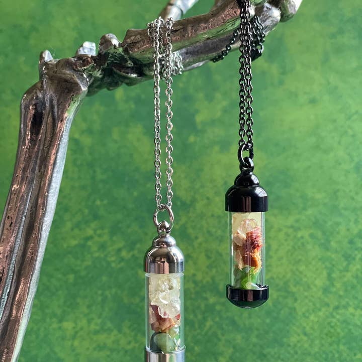 Vampire Unicorns - Wholesale Pendant/Charm Necklace - Intention Spell Necklace / Bewitch Bliss Empower Prosperity5