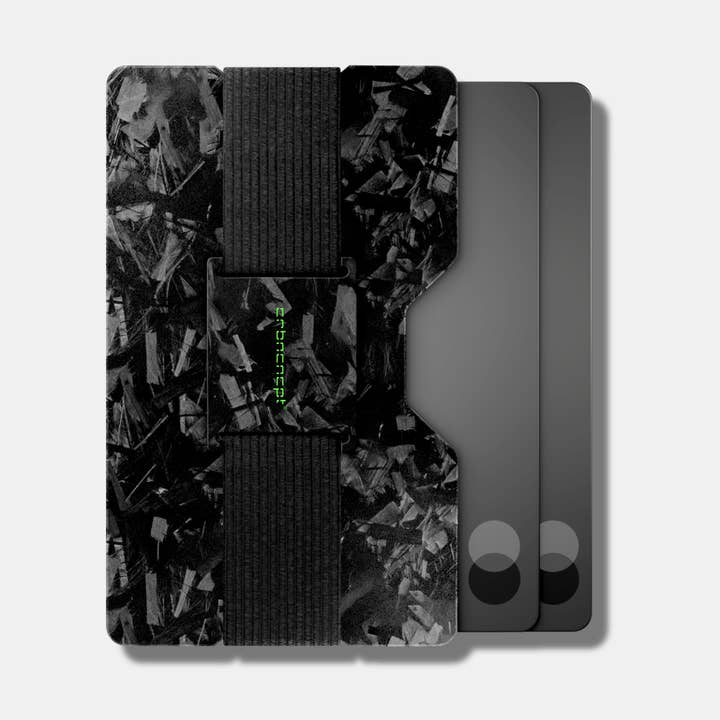 Forged Carbon Kartenetui | Münzfach | Geldband | RFID für den Großhandel von CRBNCNCPT