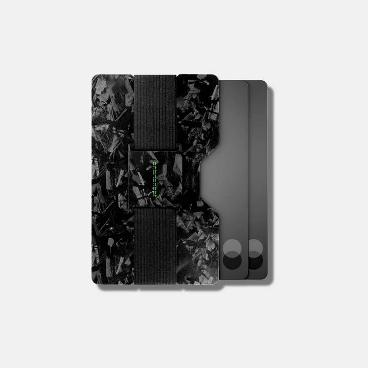 Tarjetero de Carbono Forjado | Compartimento para Monedas | Banda para Dinero | RFID para venta al por mayor de CRBNCNCPT