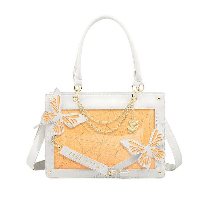SALINA TRADING INC - Wholesale Top Handle Bag - Women's - Women Fashion Creative Gothic Maze Butterfly Handbag13