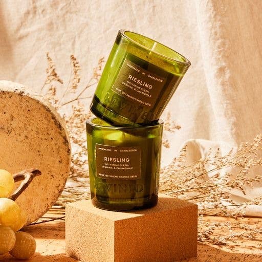 Rewined - Wholesale Jar/Filled Candle - Rewined Riesling Candle 6 oz