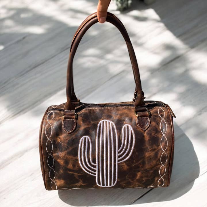 Cactus Vintage Speedy Bag for wholesale by Western Linens