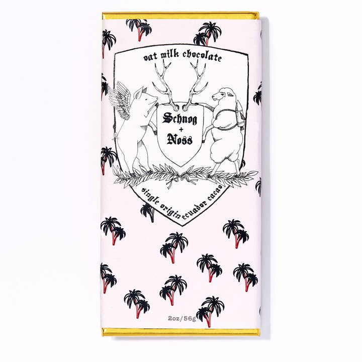 Oat Milk Chocolate Bar (1oz) for wholesale by SCHNOG + NOSS CHOCOLATE