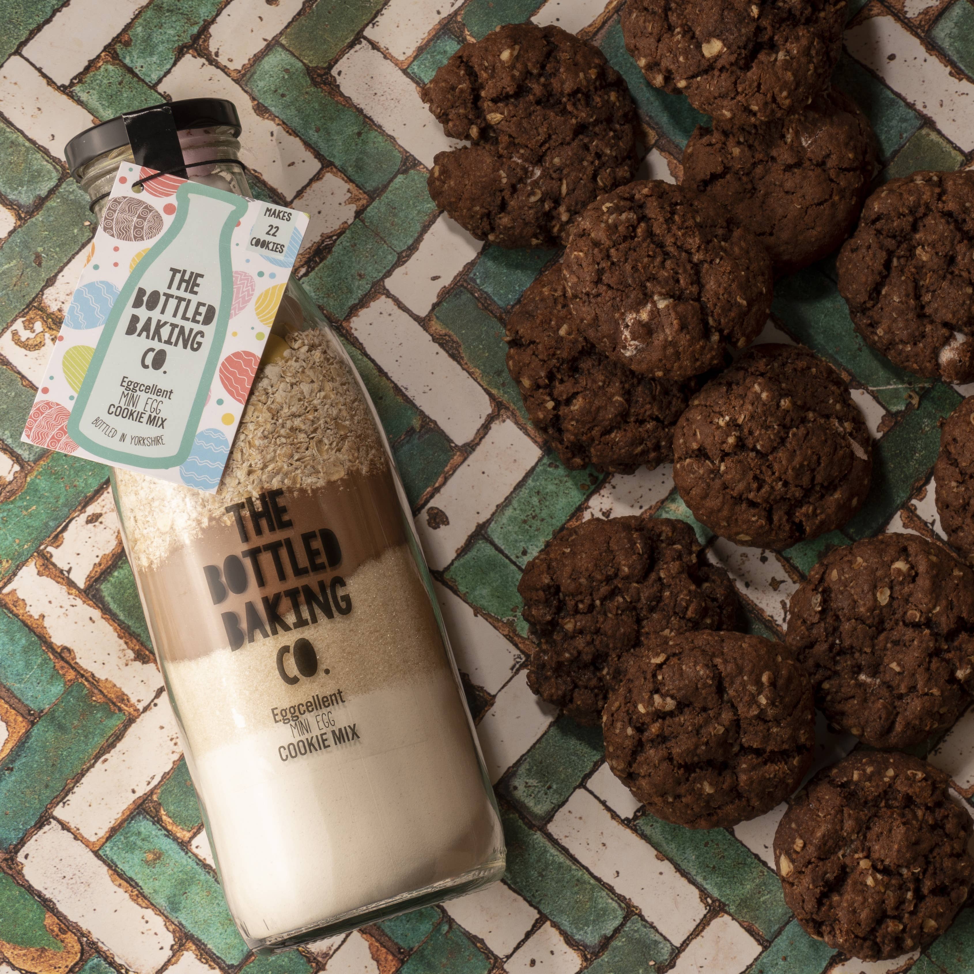 The Bottled Baking Co. - Wholesale Koekjesmix - The Bottled Baking Co Mini Eier Paaskoekjes Bakmix1