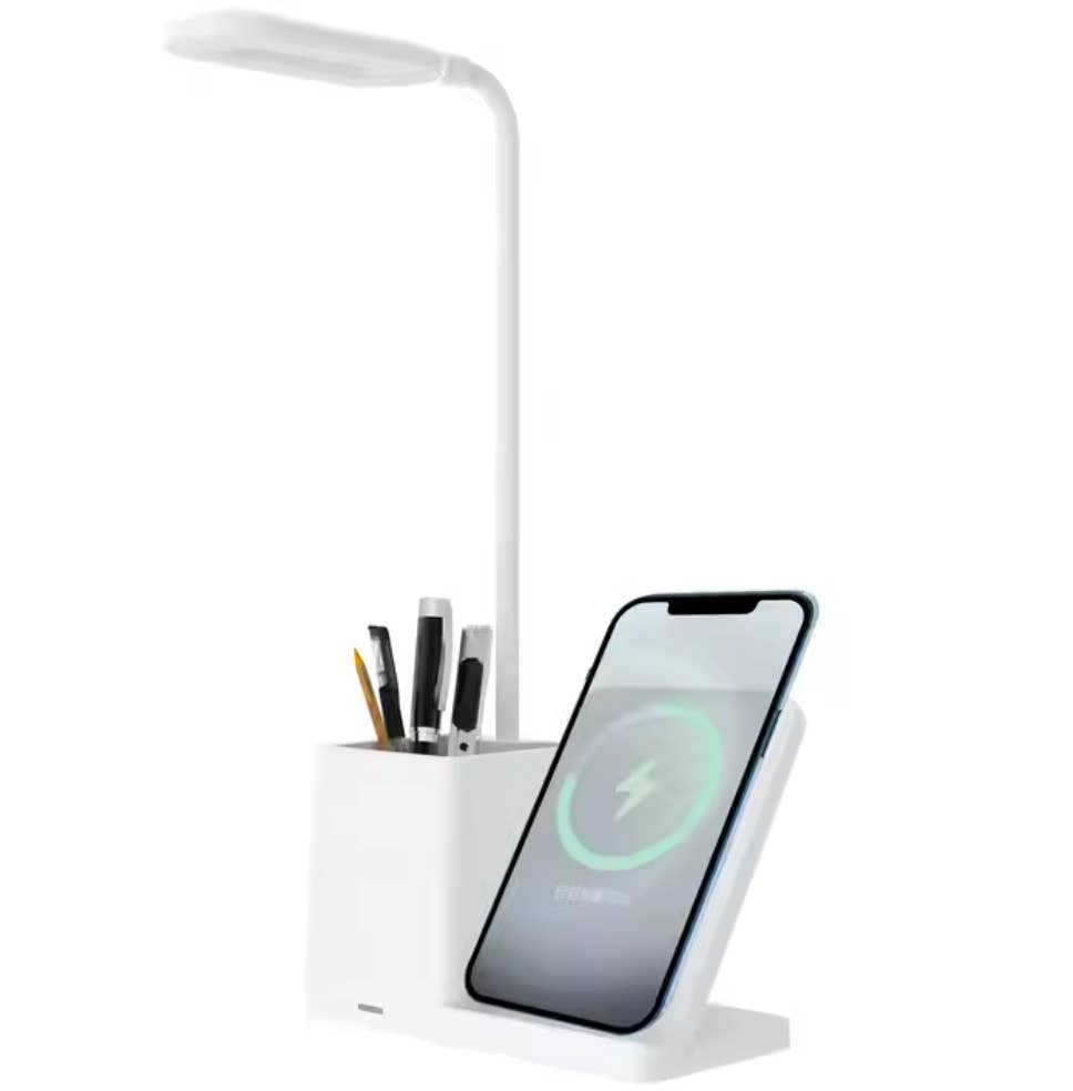 HaHaHome - Wholesale Charging dock - 3-in-1 Wireless Charger with Pen Holder and Lamp
