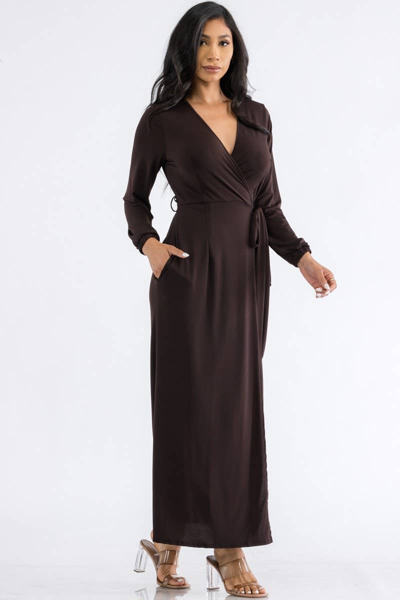 H&H Fashion Inc. - Wholesale Dress - Women's - HH548X1-LS PLUS SIZE LONG SLEEVE MAXI DRESS5