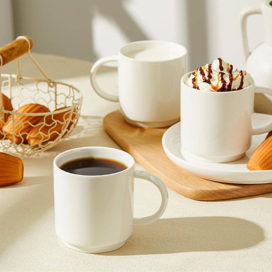 Sweese - Wholesale Coffee Mug - 10 Oz Porcelain Coffee Mugs, Set of 43
