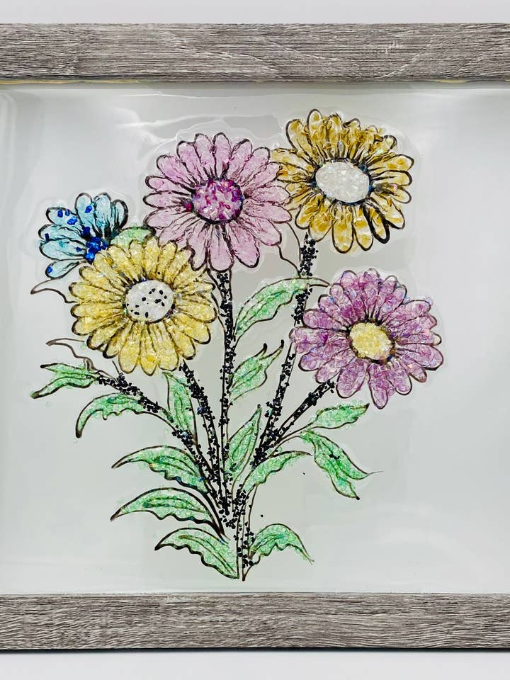 Flower Diy Resin art Deluxe kit for wholesale by Dreamz and Themez Factory Inc.