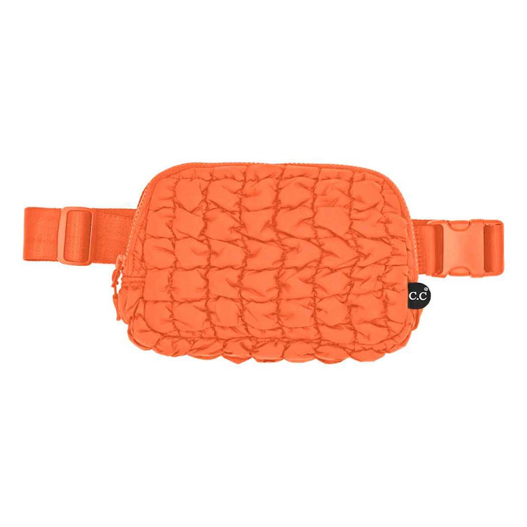 Fashion City – wholesale Belt bag – Women’s – Quilted Puffer Fanny Pack Belt Bag5