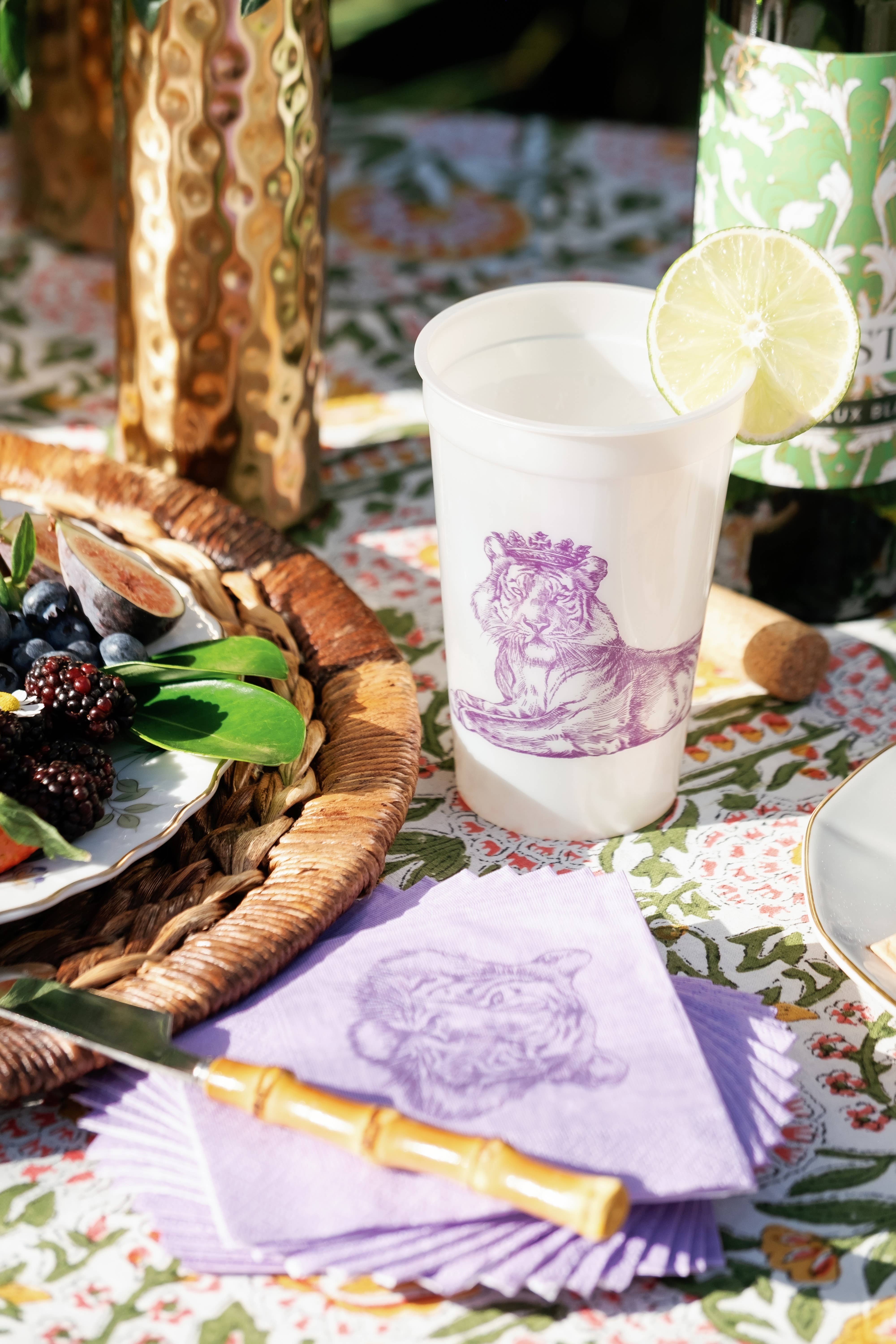 Alexa Pulitzer - Wholesale Disposable Cup - Royal Tiger 16oz Pearlized Cups3