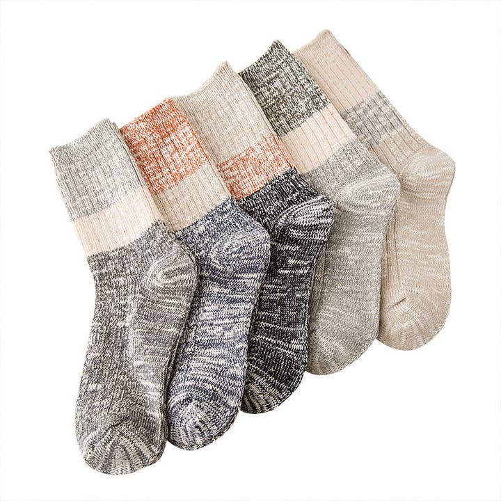 alberalkirk - Wholesale Socks - Women's - Thermal Weight Cotton the Calf Socks M5A0691
