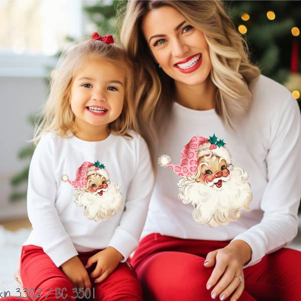 Pink Leopard Santa #BS6264 for wholesale by Bama Screens