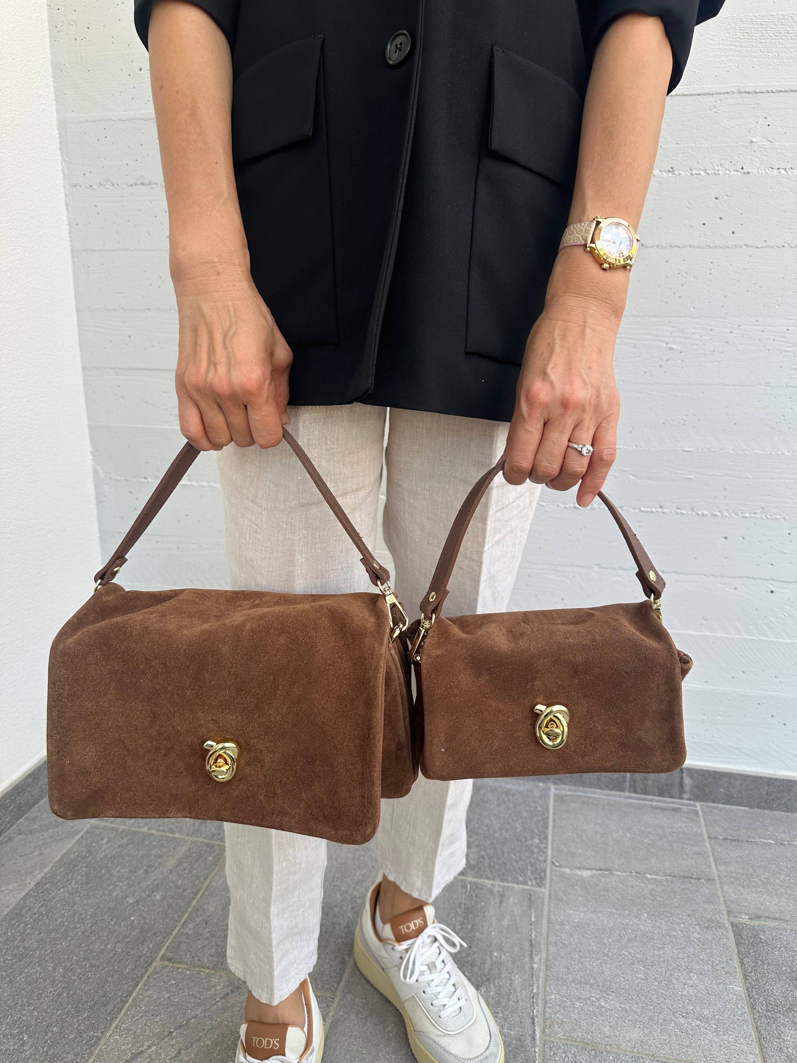 Zhade - Wholesale Shoulder Bag - Women's - BLAKE suede15