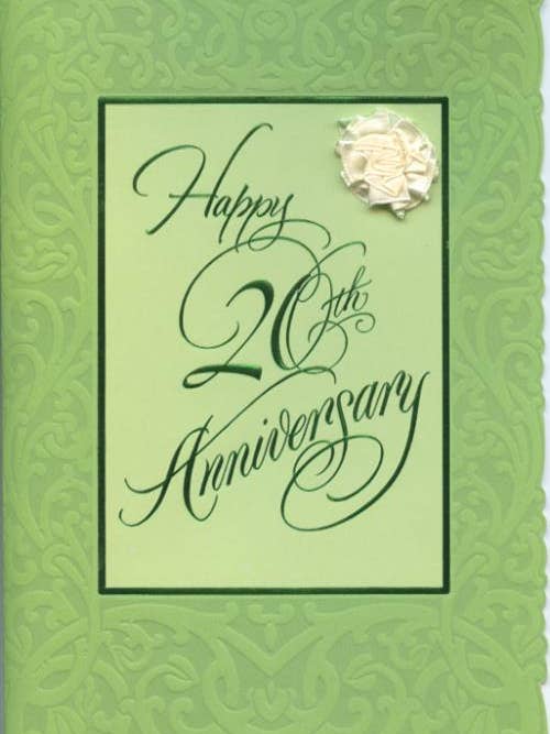 Anniversary 20th | GRTC | SM | 42305G for wholesale by DICKENS INC.