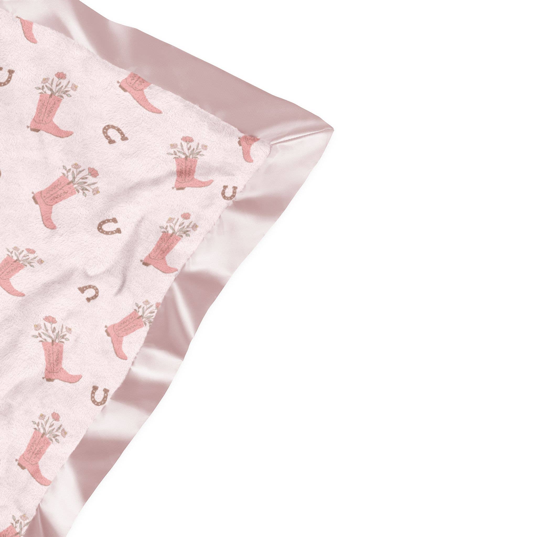 JuJuBe - Wholesale Bedding Blanket - Kids & Baby - Reversible Baby Blanket Bloomin' Boot2