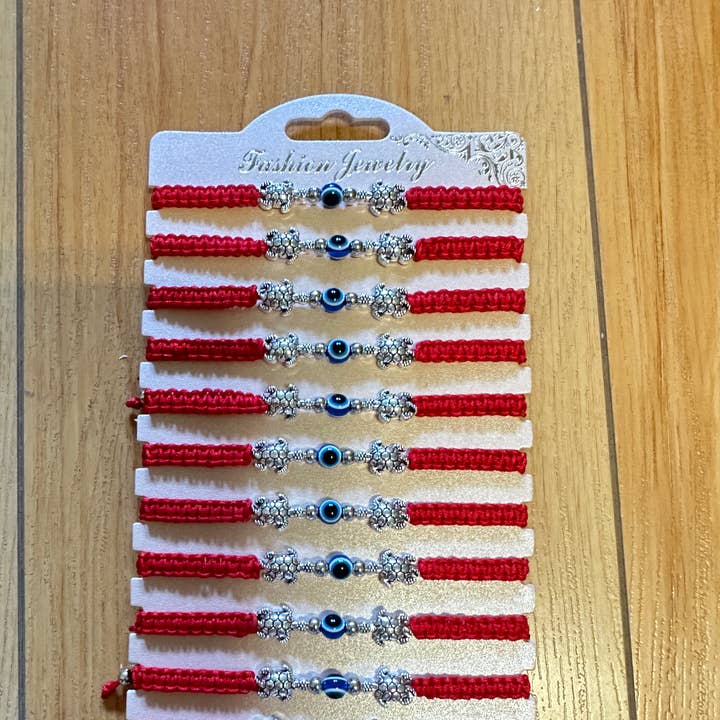 Pulsera ajustable Evil Eye Elephant para venta al por mayor de ZKY Wholesale