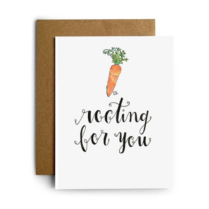 Cartão Rooting for You por atacado de Eileen Graphics
