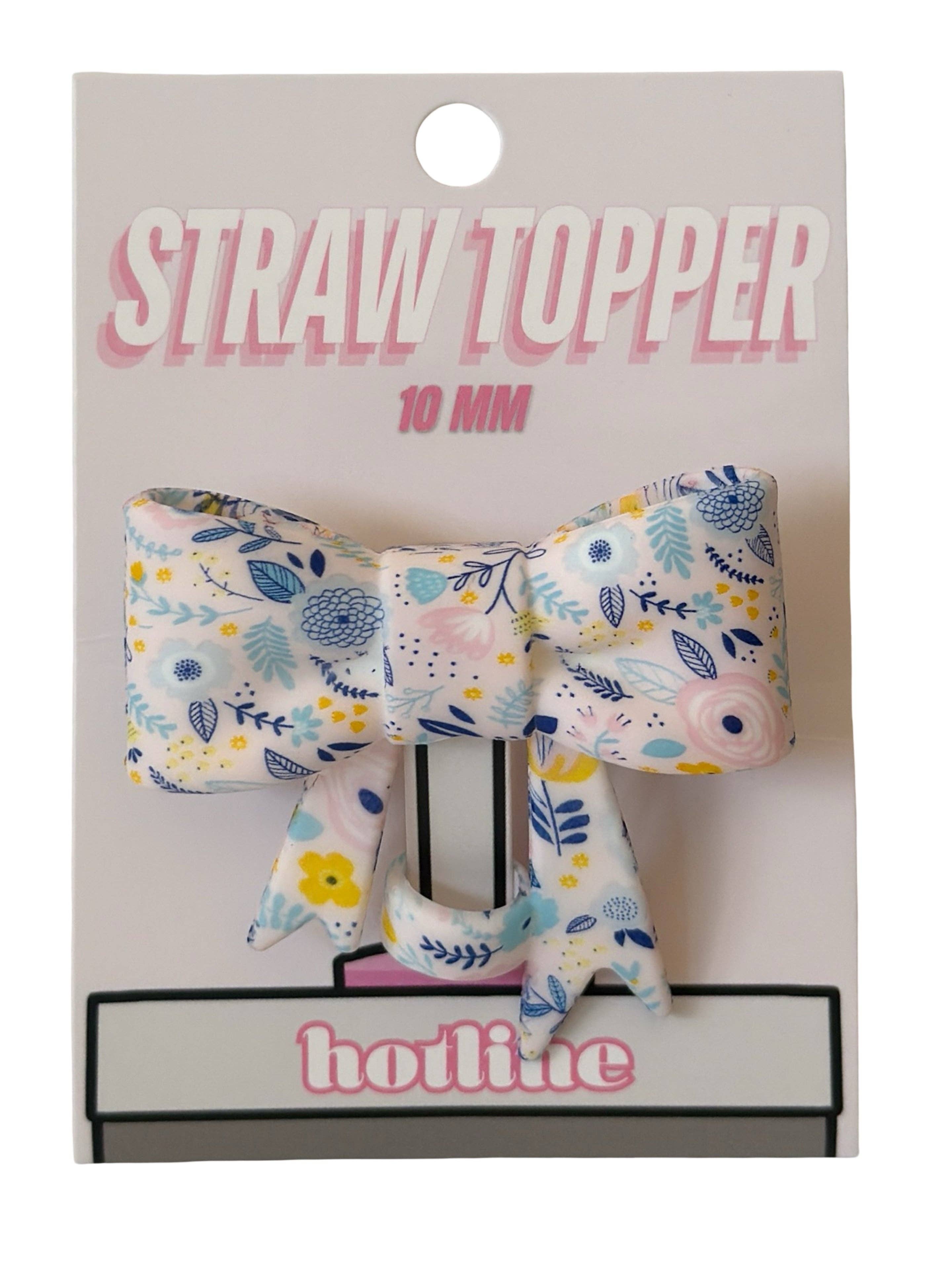 Shop Hotline - Wholesale Drink Topper - Large Bow Straw Toppers38