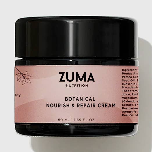 Crème Nourrissante & Réparatrice Botanique pour la vente par Zuma Nutrition