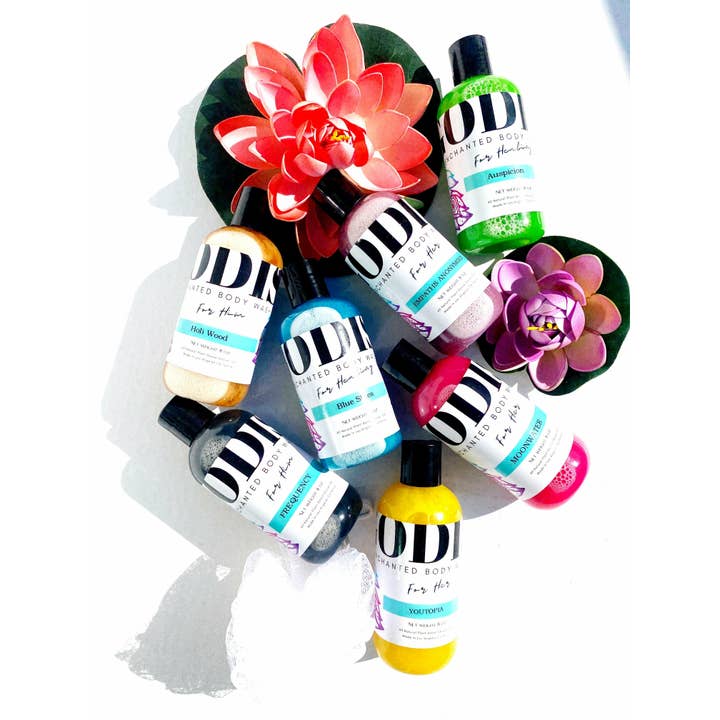 Crystal Energy Exfoliating Body Wash for Healing for wholesale by THE GODIS SHOP