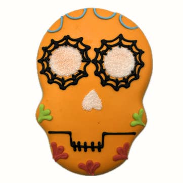 Orange Candy Skull för wholesale av The Frosted Baker