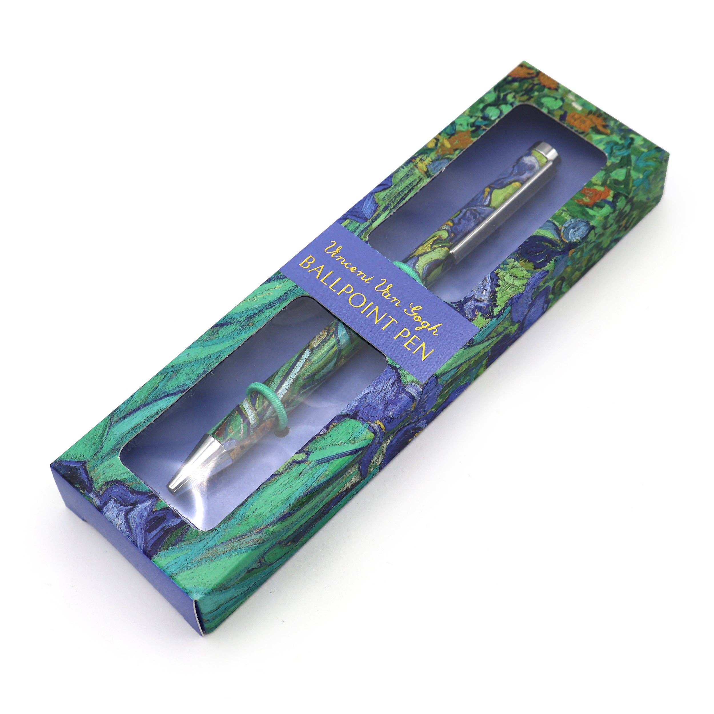 Robert Frederick Ltd - Vente Stylos - Stylo à bille Van Gogh Iris dans coffret cadeau3