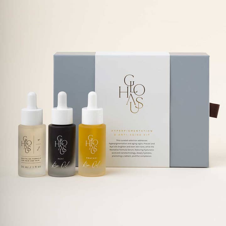 Hyperpigmentation & Anti-Aging Kit for wholesale by THEGLOHAUS